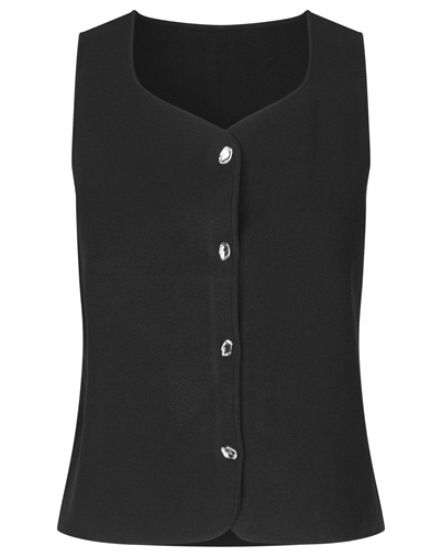 Mbym - Hearttie-M Knit Top - Black